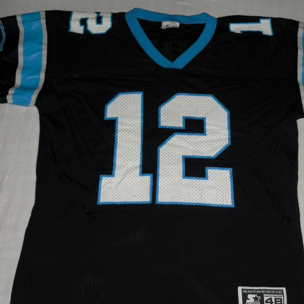 Vtg Carolina Panthers Kerry Collins Jersey Starter
